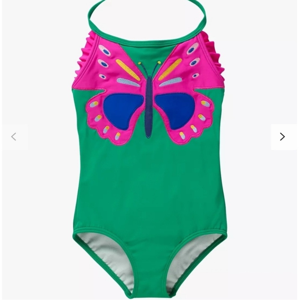 Mini Biden Colorful Butterfly Swimsuit
